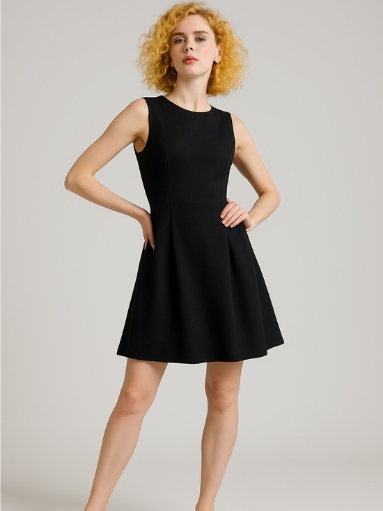 Dynamite Dresses & Skirts - Dynamite Black Sleeveless Midi Dress